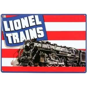  Lionel Trains Licensed Porcelain On Metal Decorative Wall 