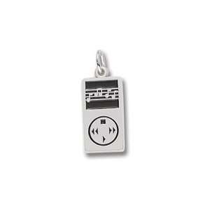  Personal Listening Device Charm in Sterling Silver 