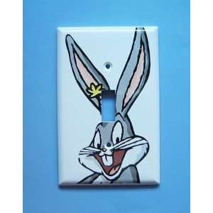 NEW Looney Tunes Bugs Bunny Single Switch Plate Switchplate w/ Warner 