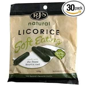 Rj Licorice Natural Log, 1.4 Ounce (Pack of 30)  Grocery 