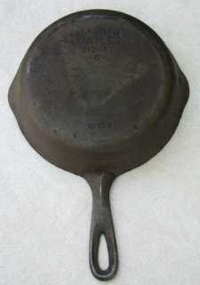 Wagner Ware Sidney  0  1055H 8 inch Cast Iron Skillet  