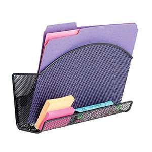 Onyx Magnetic Mesh Pocket, Single File Pocket with Accessory Organizer 