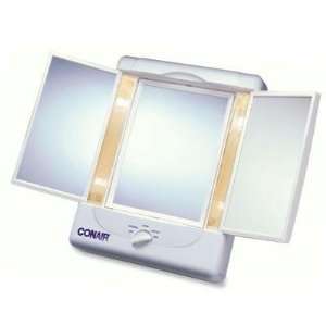    Selected Ill. Two Sided Makeup Mirror By Conair Electronics