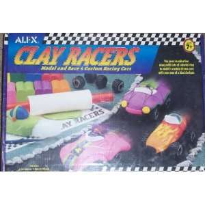  Clay Racer Racing Cars Model Your Own Toys & Games
