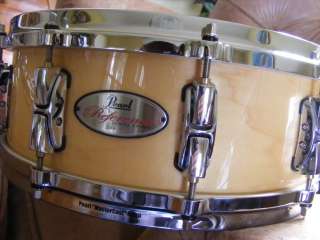 Pearl Drums Pearl Reference Snare Drum 5X14 Natural Lacquer Percussion 