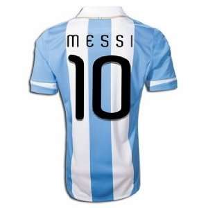  Adidas Argentina 11/12 Messi Home Soccer Jersey S,M,L,XL 
