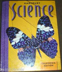   3rd Grade SCIENCE LIFE EARTH PHYSICAL TEXTBOOK 9780153176524  