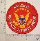 national physical fitness award embroidere d patch $ 3 99 