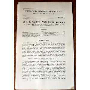 Blowing and Dust Storms (U.S. Department of Agriculture Miscellaneous 