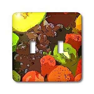  TNMGraphics Food and Drink   Mixed Fruit   Light Switch 