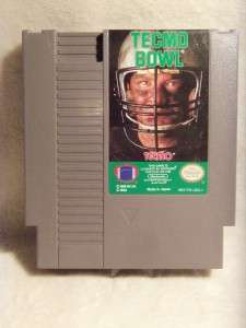 Nintendo NES Tecmo Bowl Football Video Game Cartridge 18946110059 
