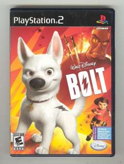 Disneys BOLT (PlayStation 2) ps2 Game Complete MINT  