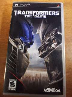 Transformers The Game (PlayStation Portable, 2007) 047875819771 