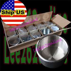 10 REGULAR STAINLESS STEEL CUPS POKER TABLE CUP HOLDER  