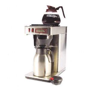   12 Cup Commercial Coffee Brewer With Thermal Carafe, Stainless 