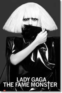 LADY GAGA THE FAME MONSTER LARGE POSTER big hair NEW  