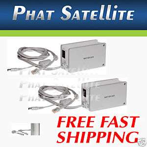 2x NETGEAR POWERLINE XEPS103 for NFUSION SONICVIEW KBOX  