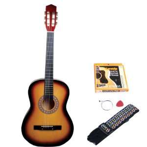  Guitar Beignner Package with Bag & Accessories Musical Instruments