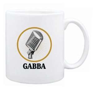  New  Gabba   Old Microphone / Retro  Mug Music