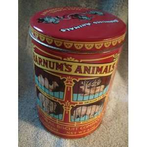  Barnums Animals Cracker Tin 