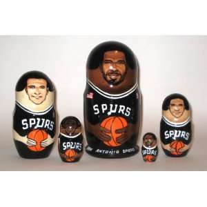   NBA Basketball * or Any Team your choice * Russian Nesting doll 5 pcs