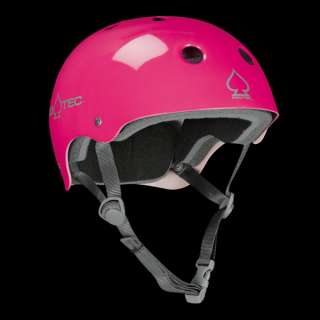 PRO TEC skateboard BMX THE CLASSIC helmet punk pink LARGE ~NEW 