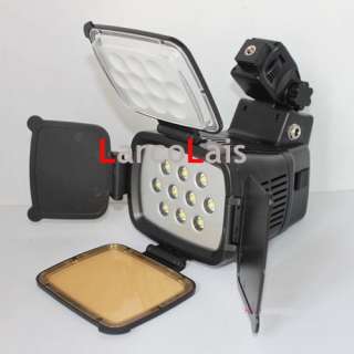 LED 5012 LED Camera Video Light for DV Camcorder lamp+ Hand Grip+ 