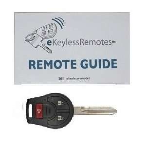 2008 2011 Nissan Rogue Remote Head Key and eKeylessRemotes Guide (Must 