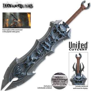 Darksiders Chaos Eater Sword & Wall Display UC2798 *NEW*  