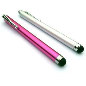  Stylus (Pink Silver) Universal Touch Screen Capacitive Pen for Nokia 