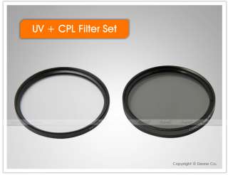 New 67mm UV + CPL Filter Set Circular Polarizing #R298  