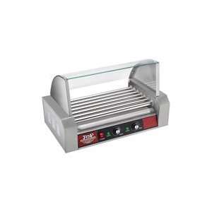   Roller Stainless Steel Hot Dog Machine With Cover