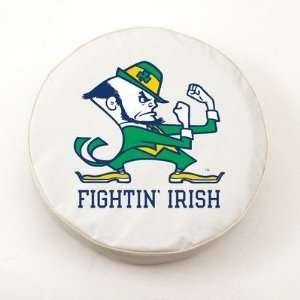   Notre Dame Fighting Irish Tire Cover with Fighting Irish Logo Sports
