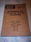 Caterpillar 8A, 8C, 8R, 8S & 8U BULLDOZER PARTS MANUAL