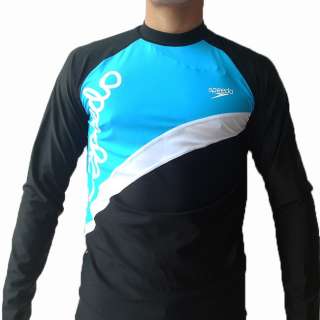 Speedo Swim & Surf Shirt Rash Guard Sun Protection L  