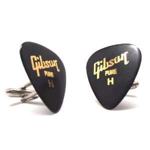  Actual Gibson Guitar Pick Cufflinks Cuff Links Everything 
