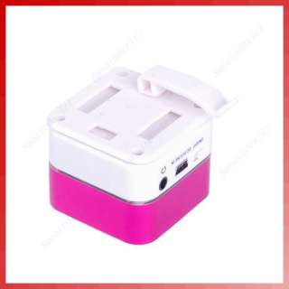 Mini Portable Micro SD/TF Card Reader Music Speaker For  Mp4 iPhone 