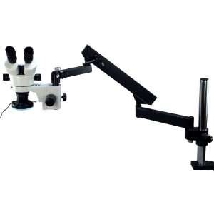 OMAX 3.5X 90X Zoom Articulating Arm Binocular Stereo Microscope with 