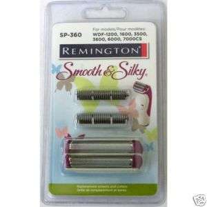 Remington SP 360 Smooth and Silky Foil and Cutters  