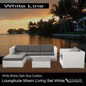  Outdoor Wicker Sofa Sectional Patio Furniture Living Set 6 
