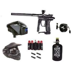 NEW SPYDER ELECTRA BLACK PAINTBALL MARKER PACKAGE 3  