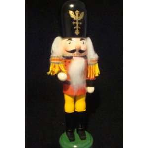    Wooden Nutcracker Red Suit, Yellow Pants 10 Tall 