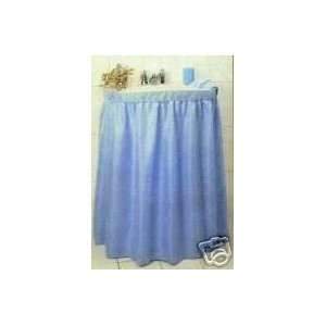 New Fabric Sink Skirt   Blue 