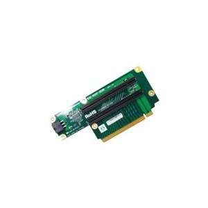   2U RISER PASSIVE GEN 2 PCIE X16 TO 2X PCIE X8