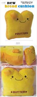 New Toast Cushion Butter Bread Cushion toy gift decor  