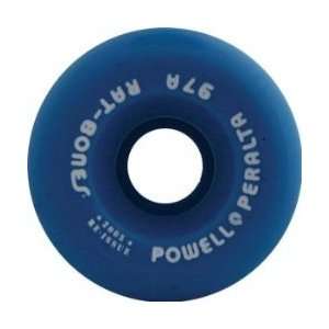  Powell Peralta Rat Bones Blue 60mm 97a Skateboard Wheels 