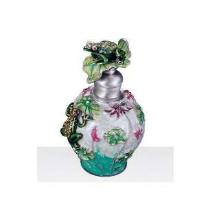  Frogs with Flower Perfume Bottle