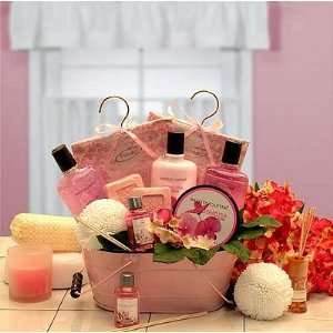  Pretty In Pink Spa Gift Basket Beauty