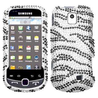 BLING Phone Cover Case 4 Samsung INTERCEPT Sprint ZEBRA  