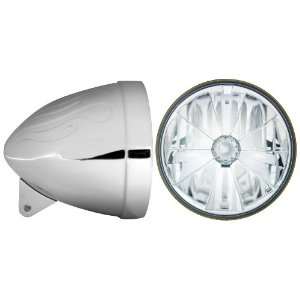   Headlight Bucket Combo with Pie Cut Lamp and H4 Bulb (Part No T70700